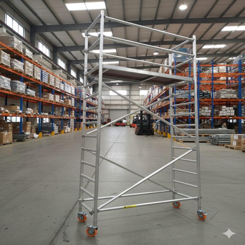 8 Feet H Frame Aluminium Scaffolding