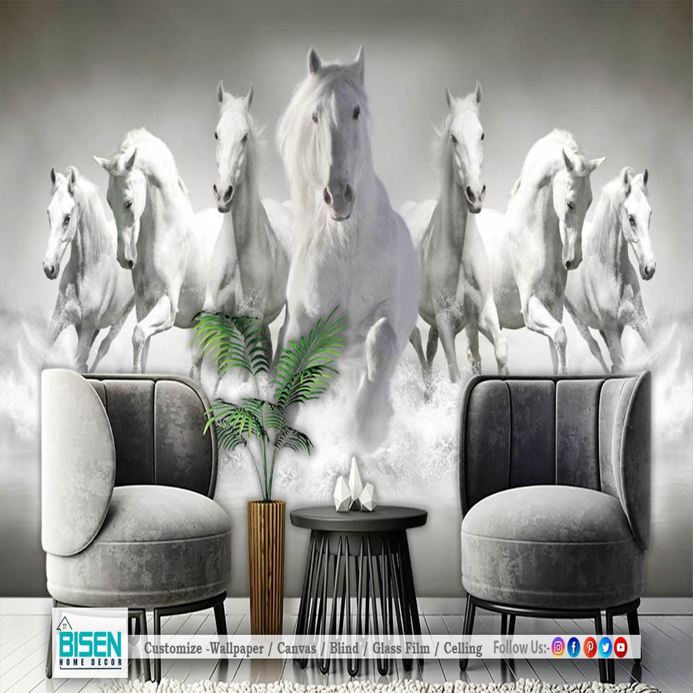 Horse Wallpaper - Material: Non Woven