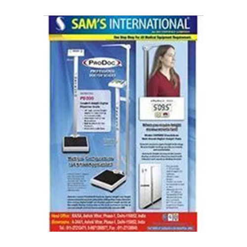 Digital Height And Weight Measuring Machine