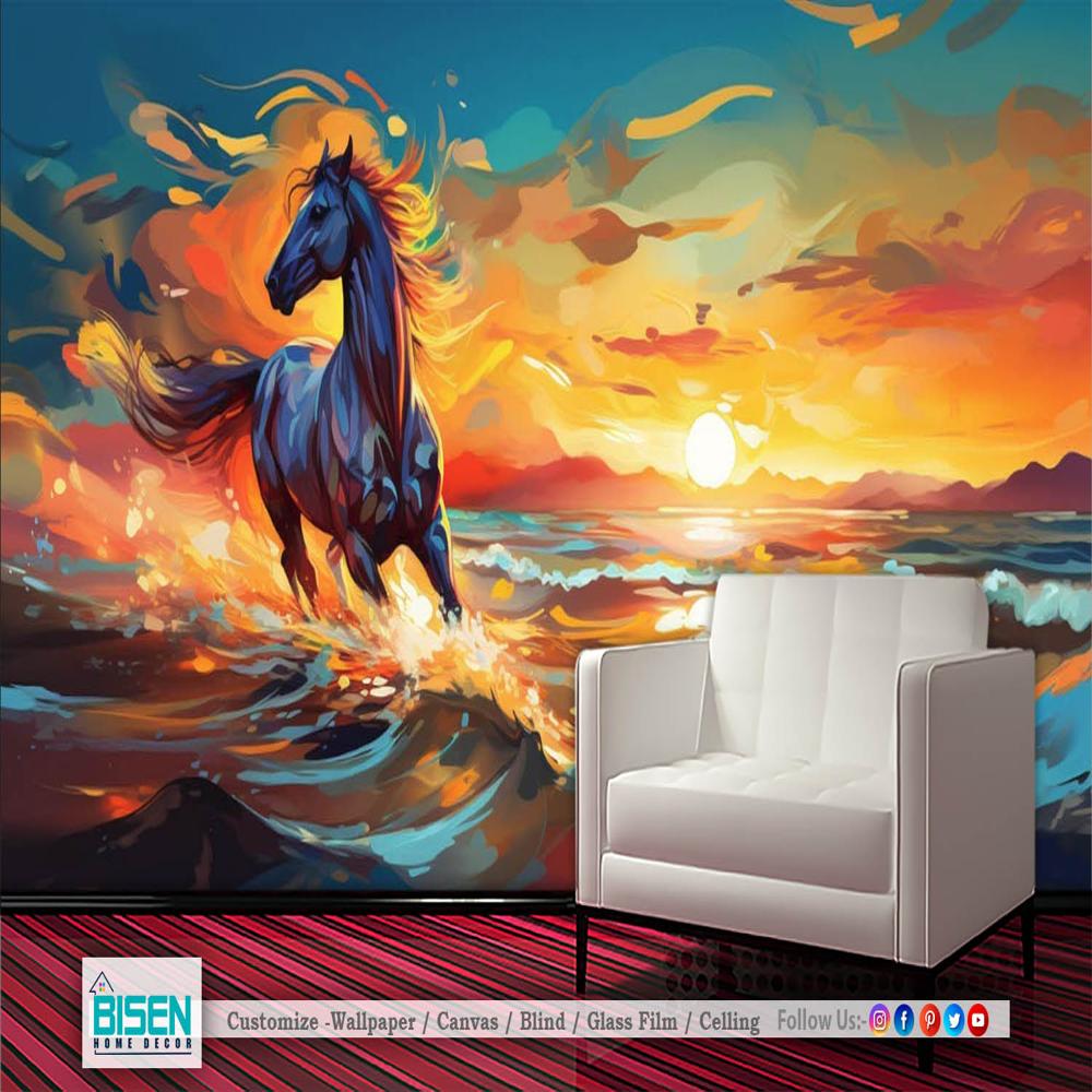 Horse wallpaper for wall