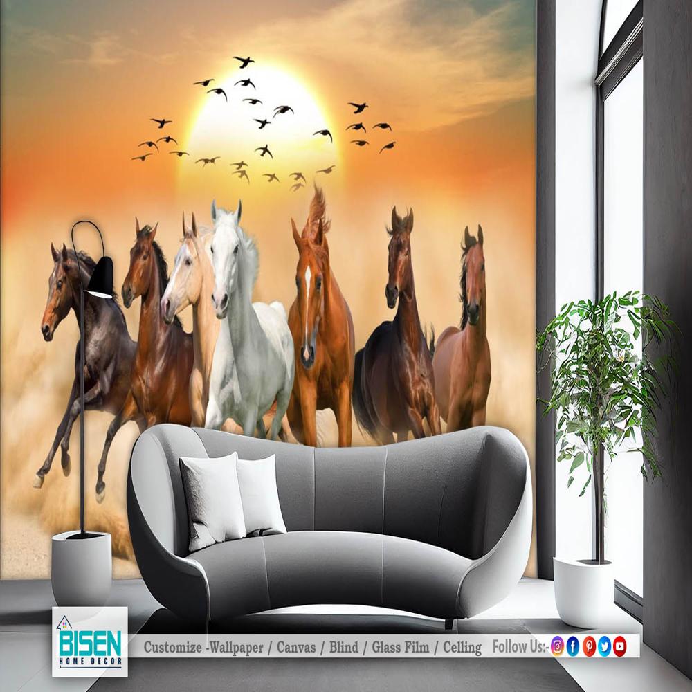 Horse wallpaper design
