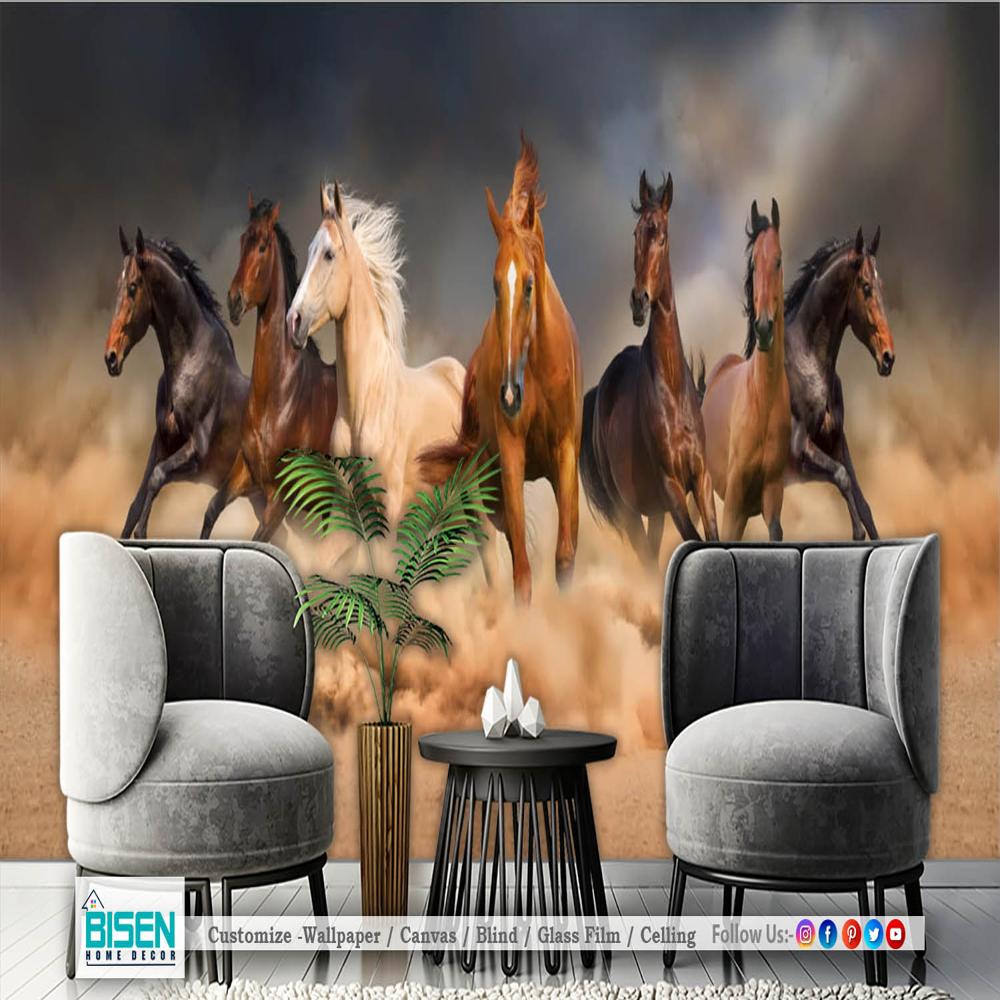 Horse wallpaper design