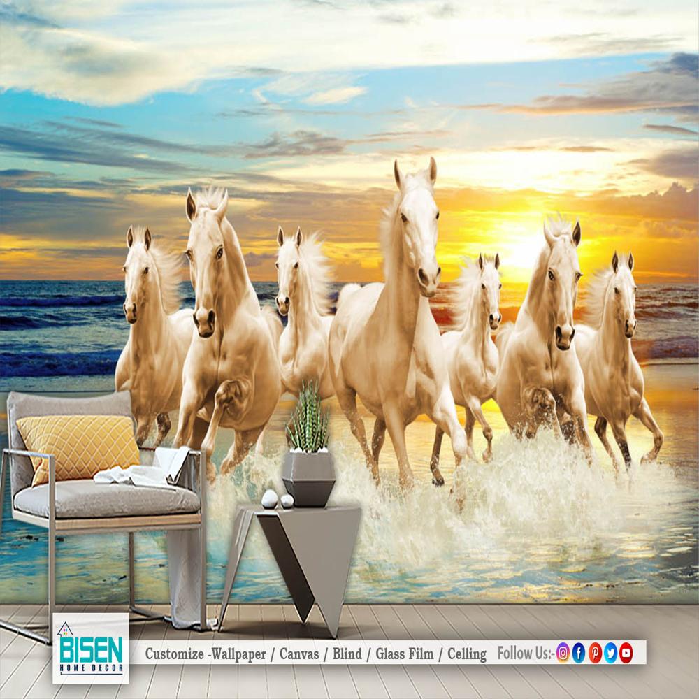 Horse wallpaper design