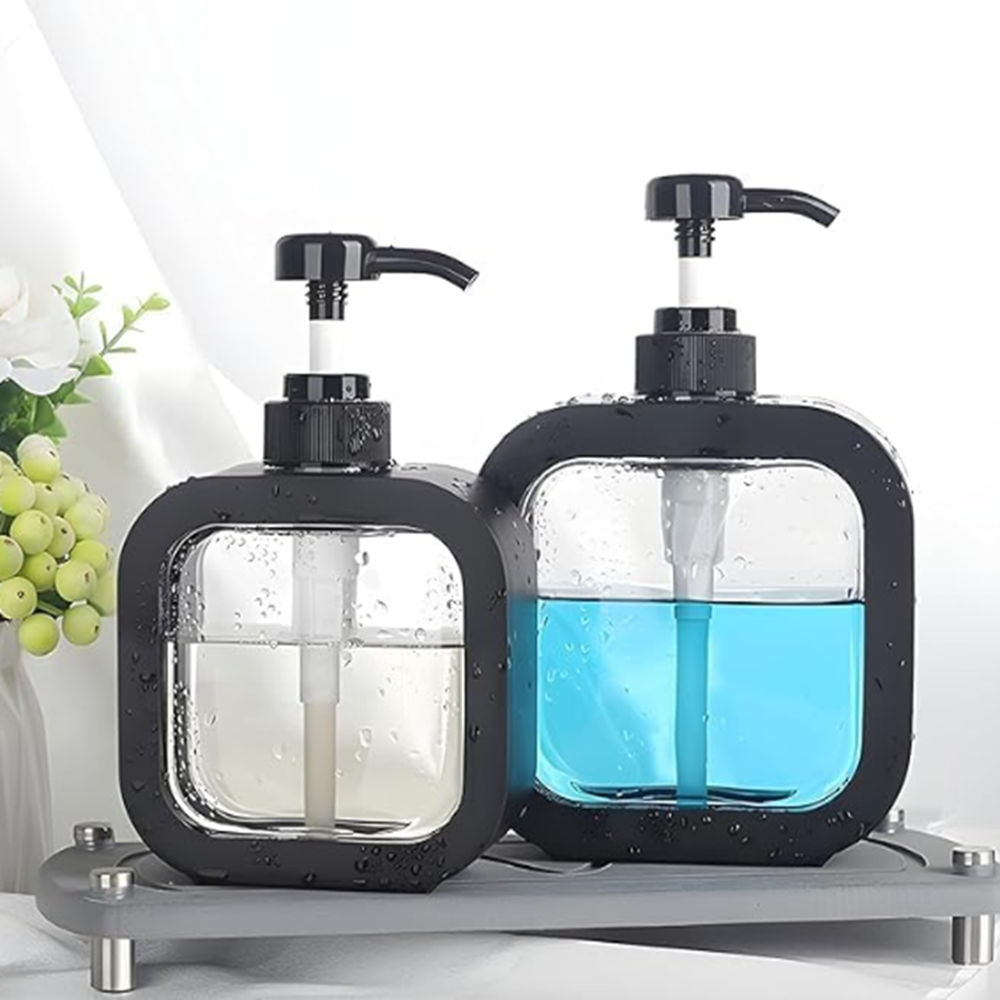 square shape soap dispenser