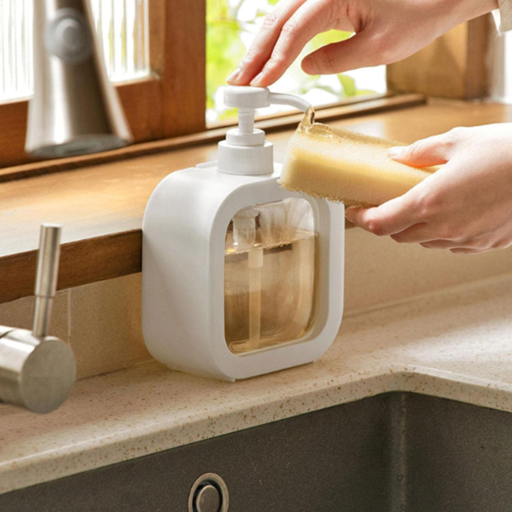 square shape soap dispenser