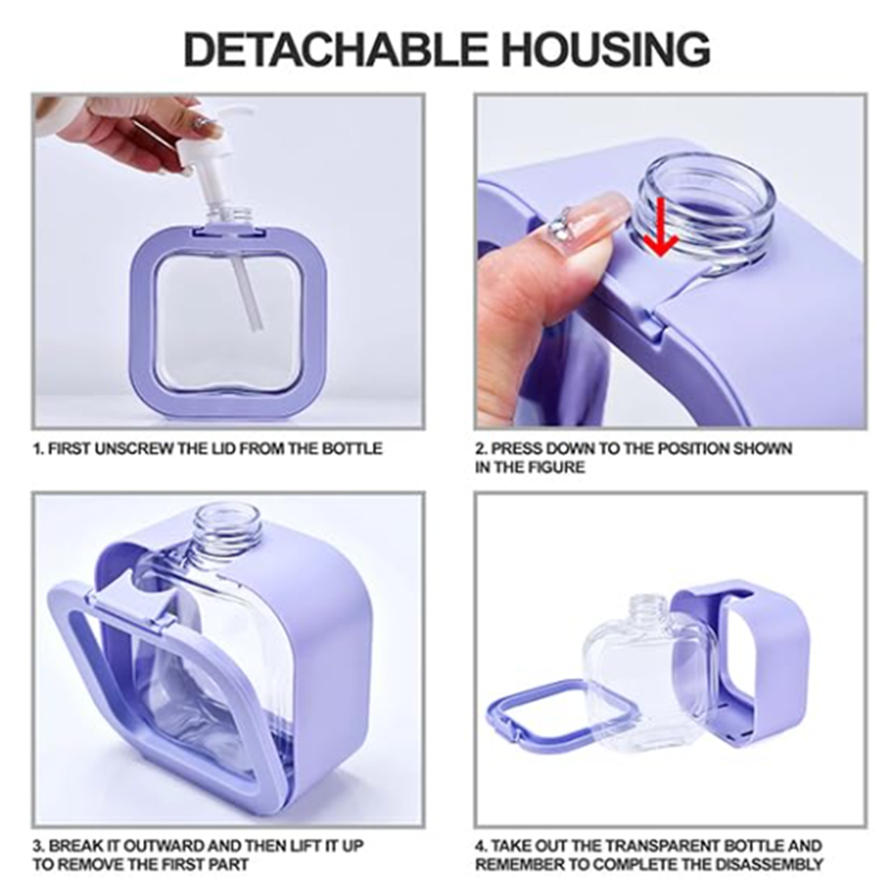 Square Shape Soap Dispenser - Capacity: 200 Milliliter (Ml)