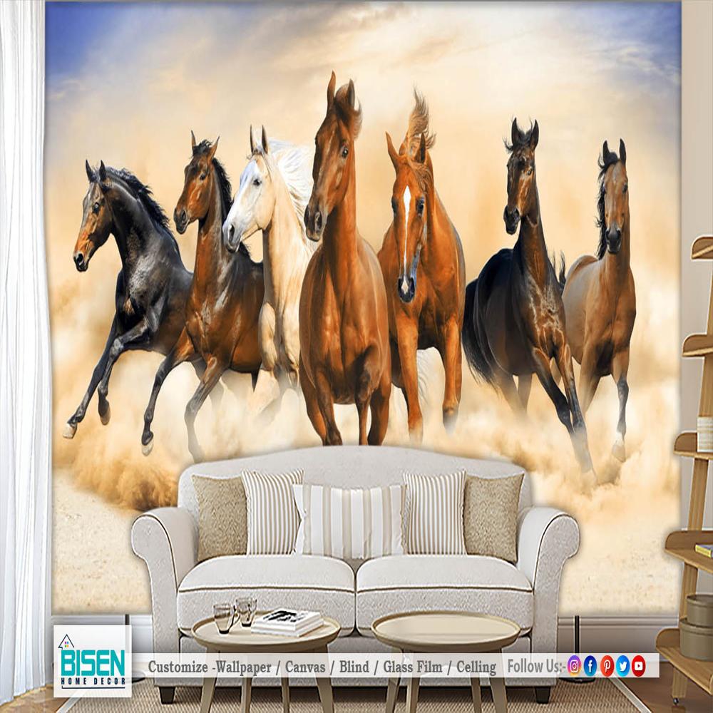 Horse wall mural