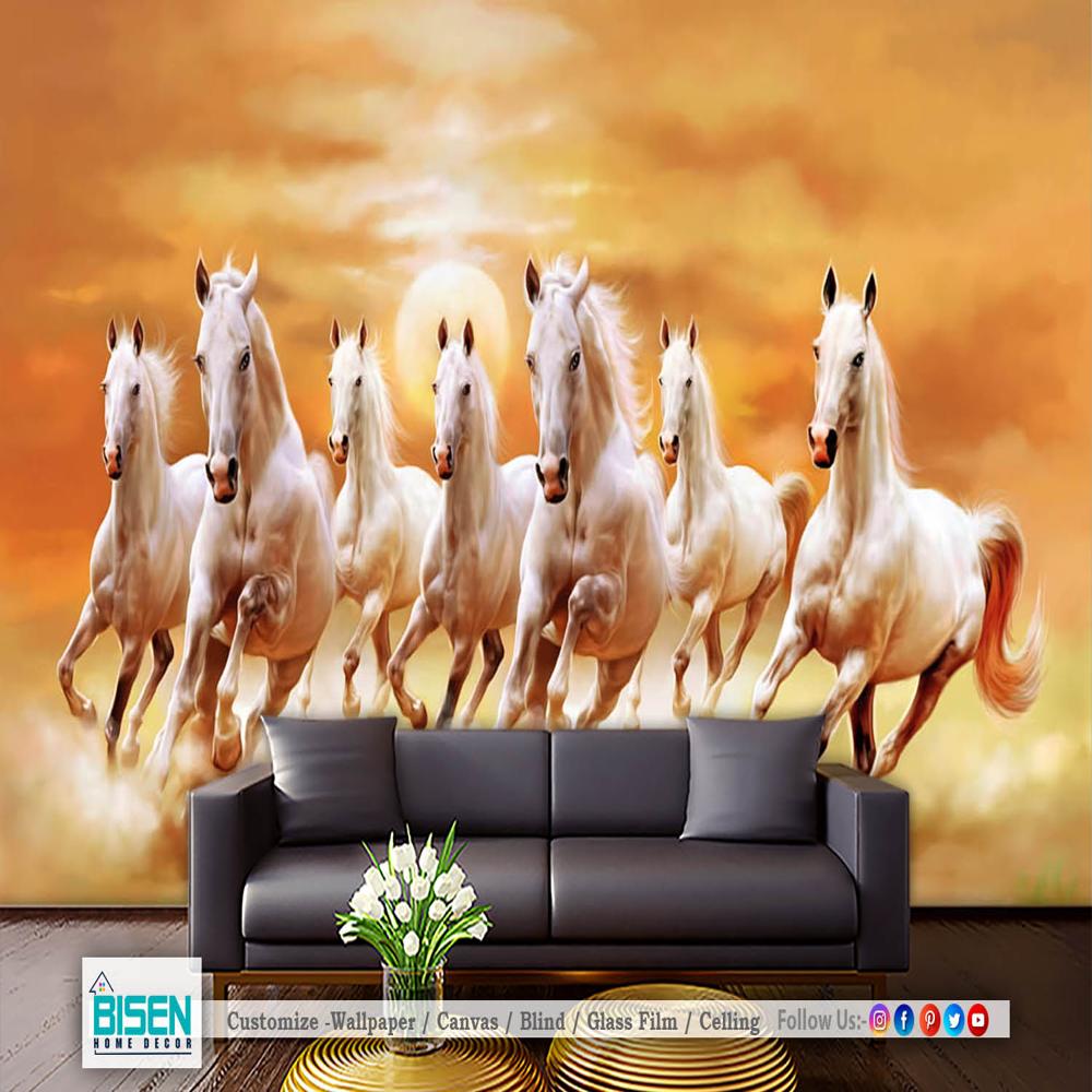 Horse wall mural