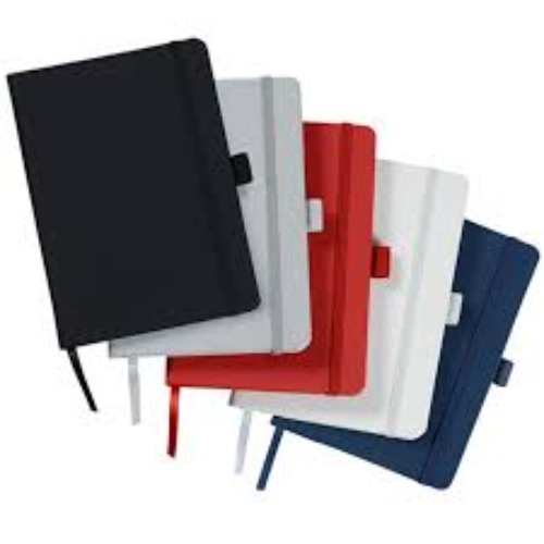 Professional PU Leather Notebook with Secure Elastic Closure (SS-753)