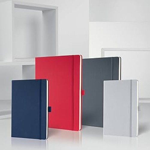 Professional PU Leather Notebook with Secure Elastic Closure (SS-753)