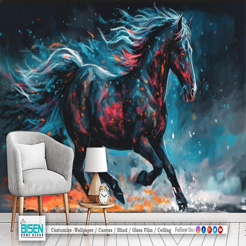 Horse wallpaper for home