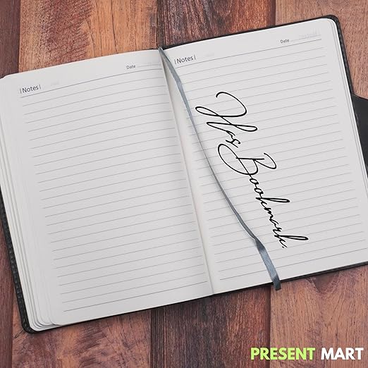 Luxury PU Leather Executive Diary with Magnetic Button Closure (SS-751)