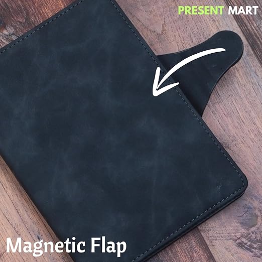 Luxury PU Leather Executive Diary with Magnetic Button Closure (SS-751)