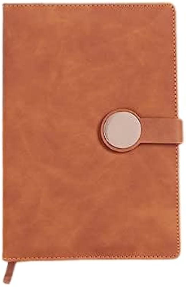 Luxury PU Leather Executive Diary with Magnetic Button Closure (SS-751)