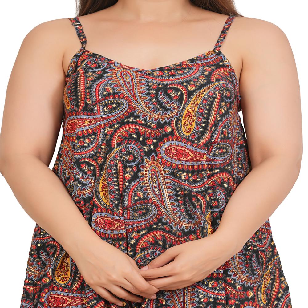 Kasturi Silk Boho Long Maxi Dress