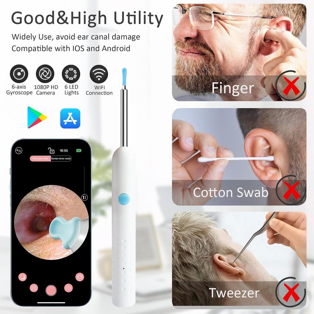 Ear Wax Removal Cleaner With Camera 