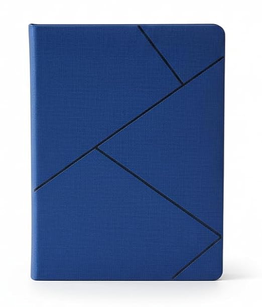 Luxury PU Leather Corporate Diary with Modern Geometric Design (SS-755)