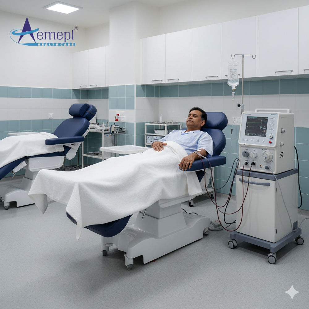 Hospital Dialysis Chair cum bed