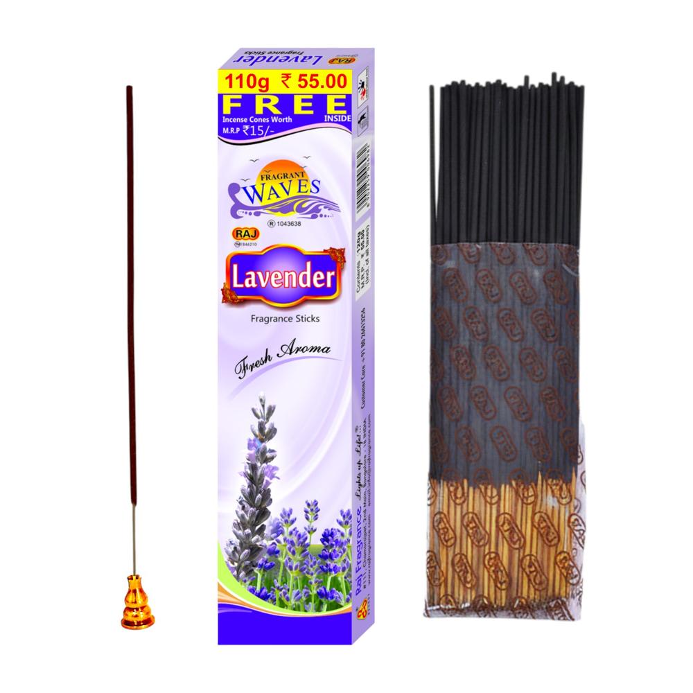 RAJ Fragrant WAVES -LAVENDER AGARBATTI