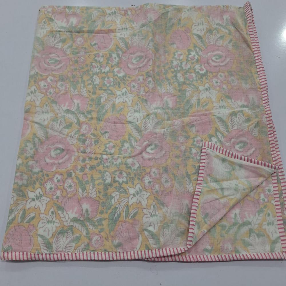 Hand Block Printed Quilt - Age Group: Babies
