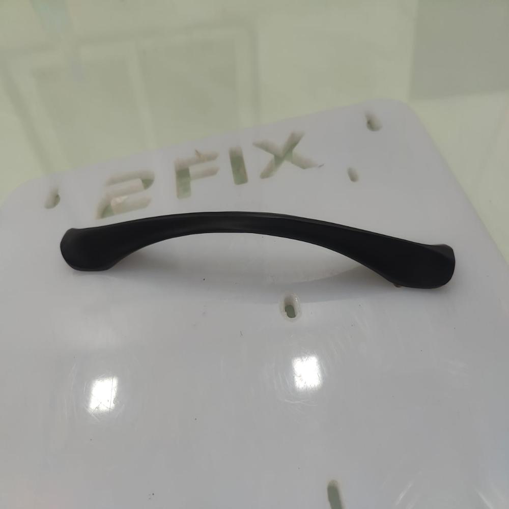 Fancy Diamond Handle 8 Inch Black 