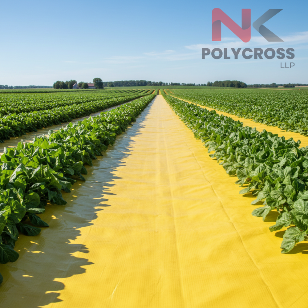 Soil Protection Sheet - Color: Blue/yellow