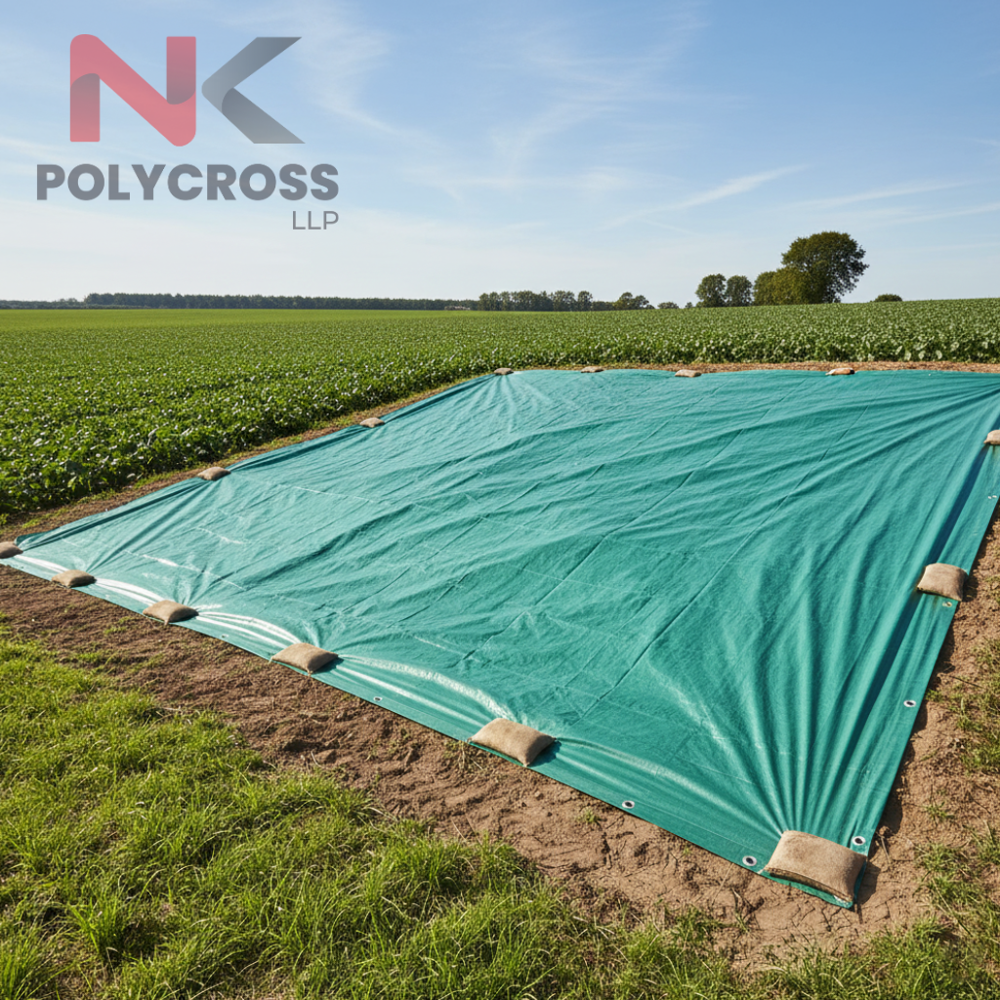 Soil Protection Sheet - Color: Blue/yellow
