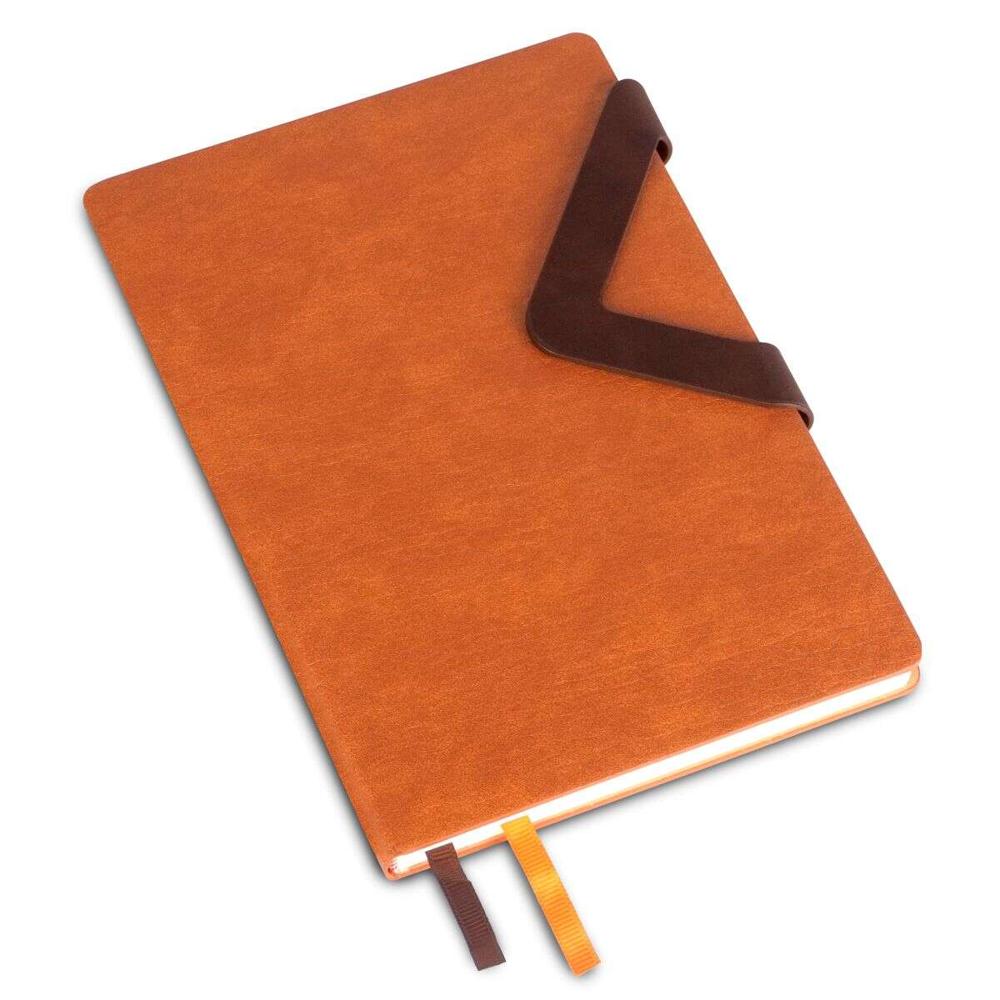 Designer Executive A5 Diary with Unique Magnetic V-Strap Closure (SS-758)