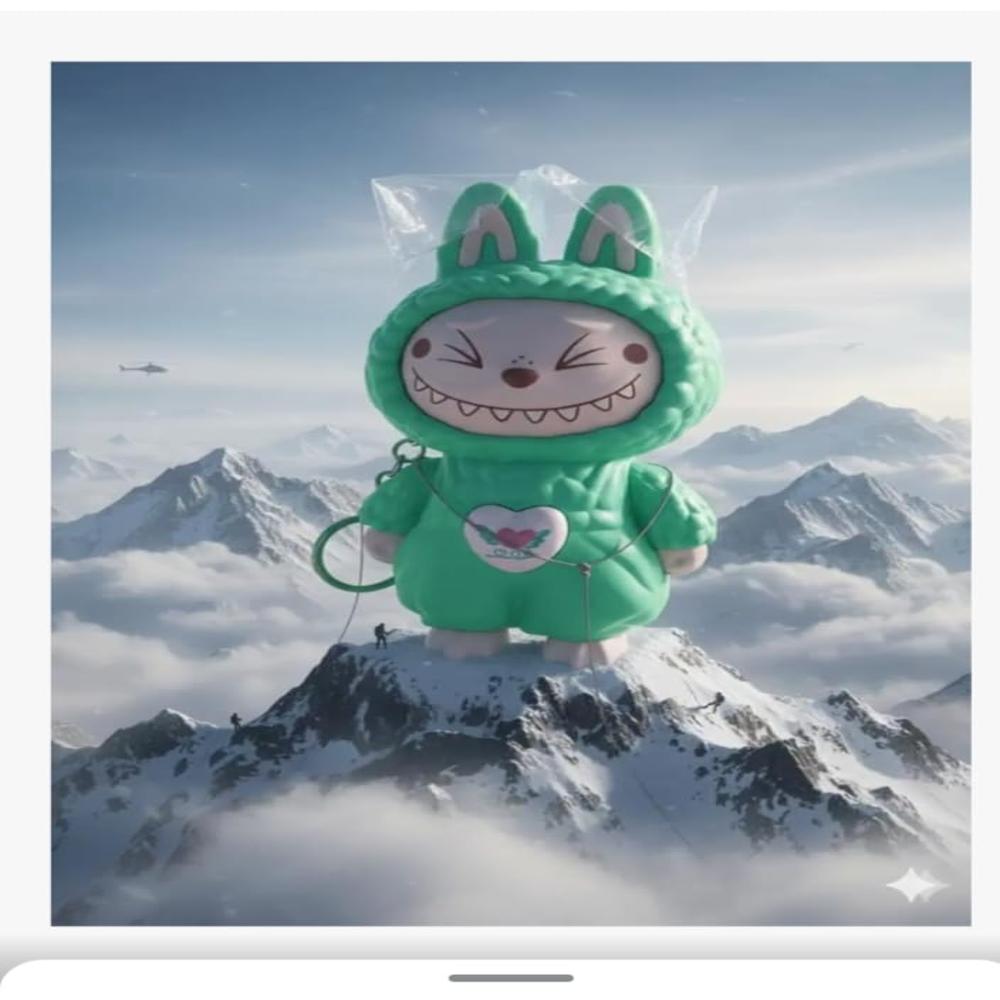 Labu Plastic Face-changing Doll Rabbit 