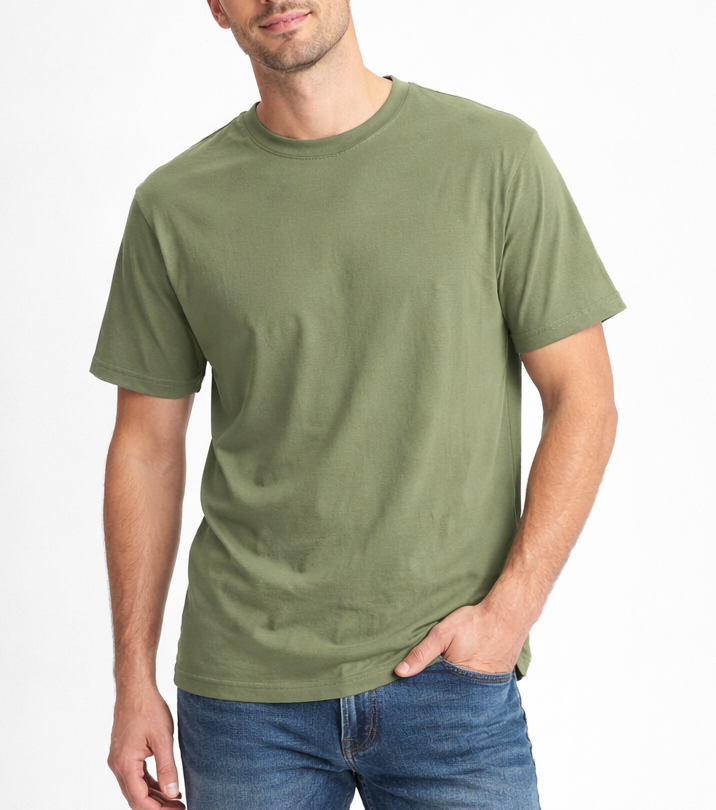 M11482 GIORDANO Mens Crew Neck T-Shirts