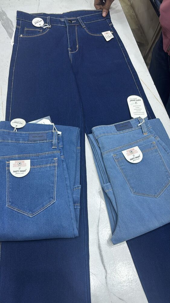 Women Denim Jeans - Color: White