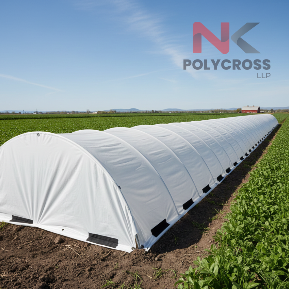 Farming Poly Cover - Color: Blue/yellow