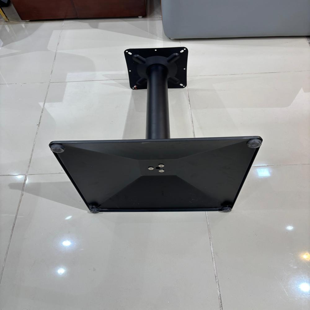 Single Piller Table Stand - Color: Black