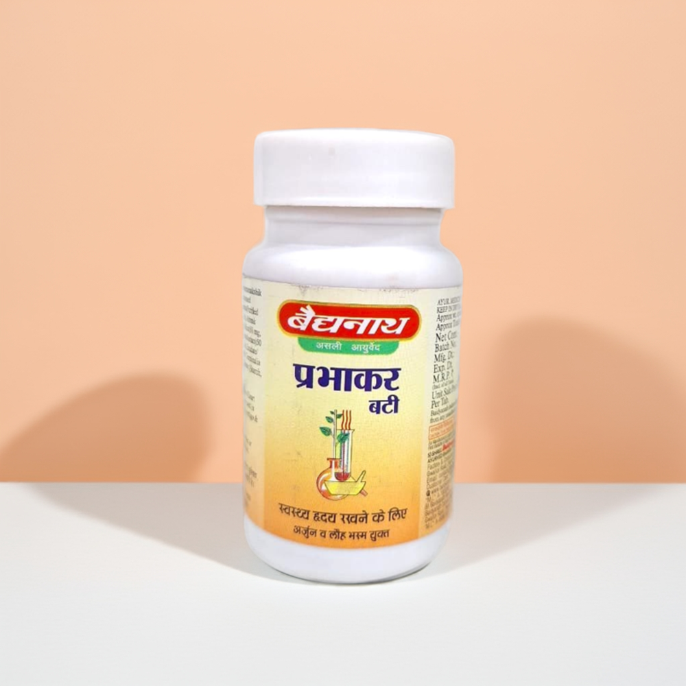 Baidyanath Prabhakar Bati 80 Tablets