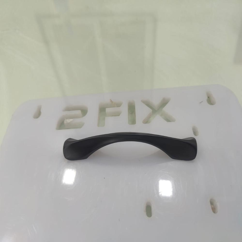  Fancy Diamond Handle 4 Inch Black