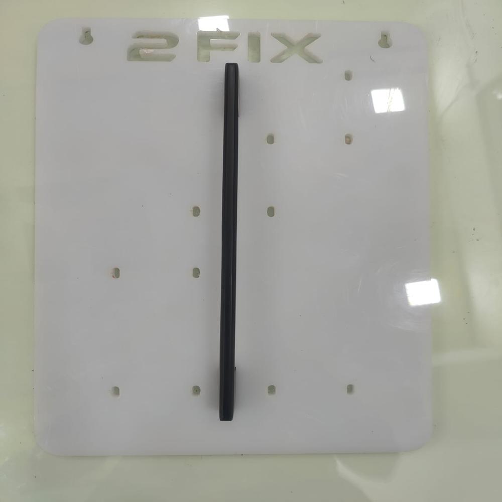  D Panel Handle 12 Inch Black