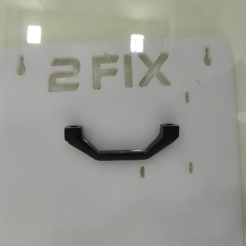 KV Diamond Handle 4 Inch Black