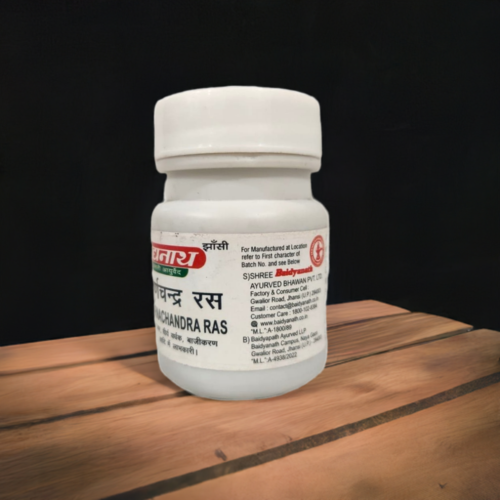 Baidyanath Purnachandra Ras 40 Tablets