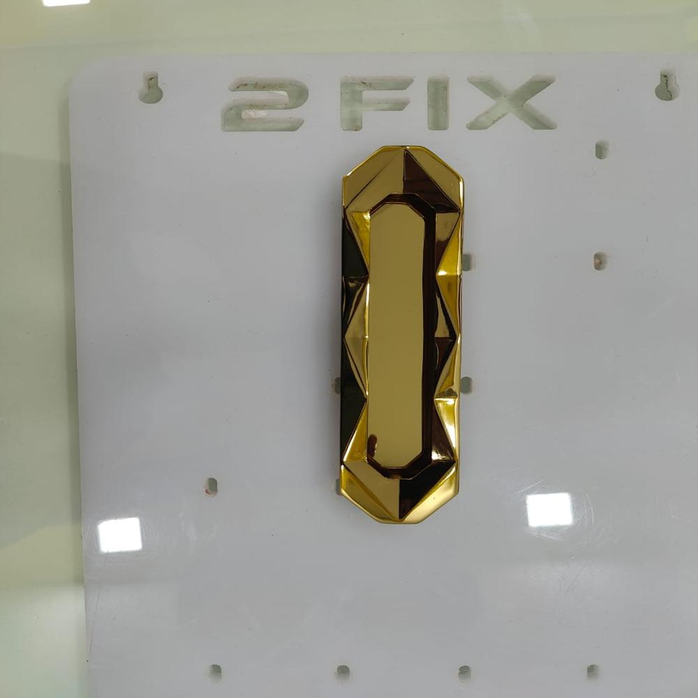 SM conceal Diamond Handle 8 Inch Gold 