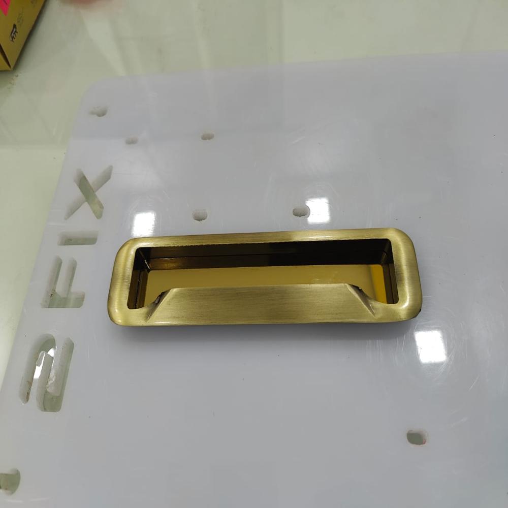  Conceal Handle 8 Inch Gold