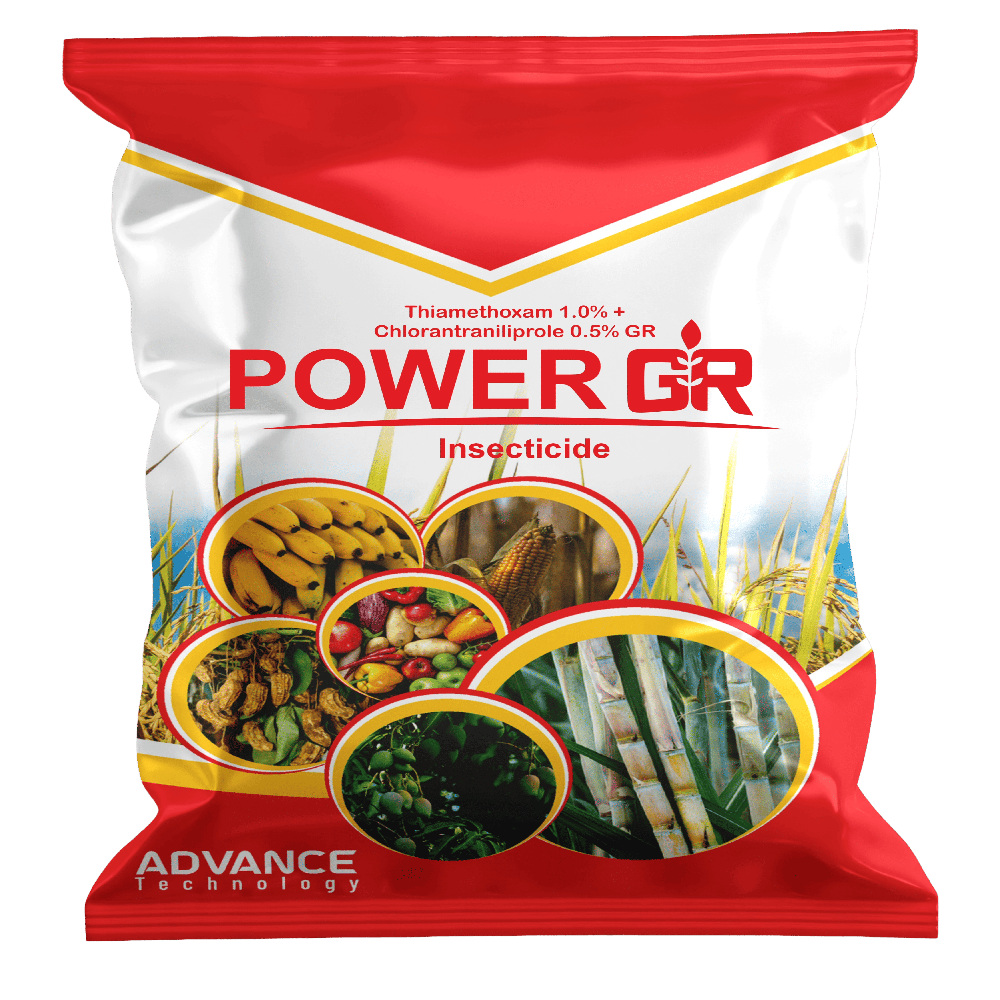 Chlorantraniliprole 0.5% + Thiamethoxam 1.0% Gr - Application: Agriculture