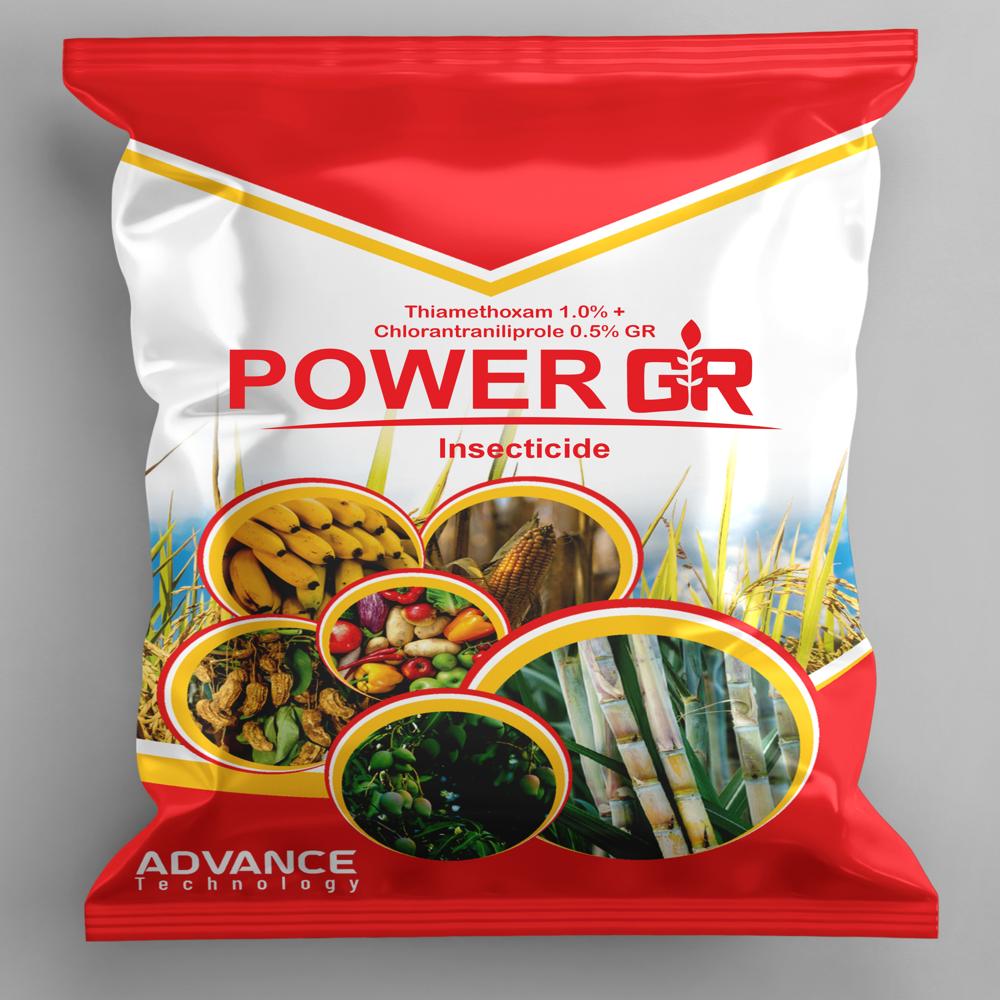 Chlorantraniliprole 0.5% + Thiamethoxam 1.0% GR