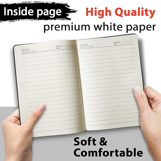 Elite Ribbed Texture Executive Diary with Gold-Tone Emblem Magnetic Clasp (SS-766)