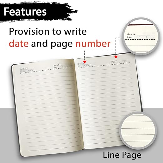 Elite Ribbed Texture Executive Diary with Gold-Tone Emblem Magnetic Clasp (SS-766)