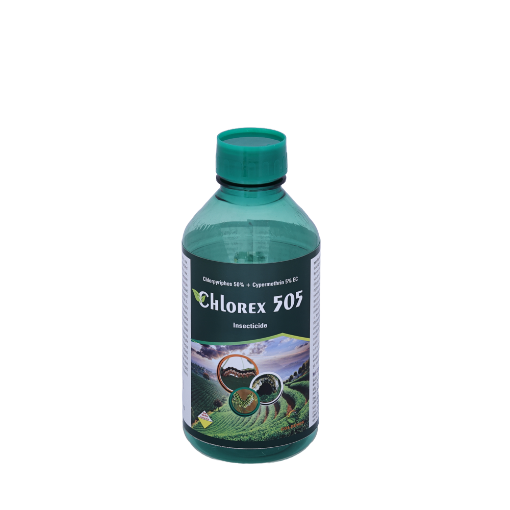 Chlorpyriphos 50% + Cypermethrin 5% EC