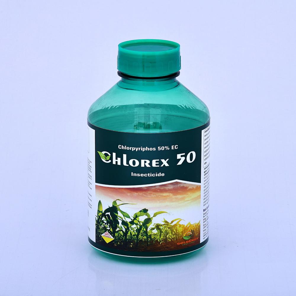 Chlorpyriphos 50% Ec By Goldenox Crop Care