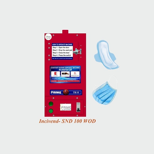 SND100WOD Sanitary Napkin Disposal Machine
