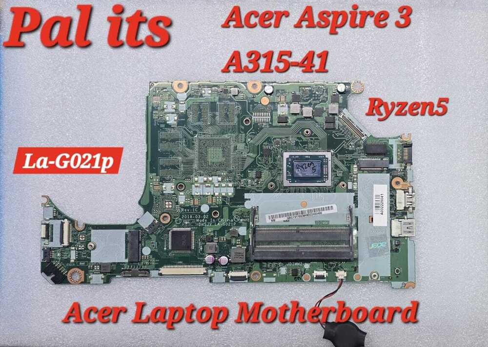 Acer Aspire 3 A315-41 Laptop Motherboard