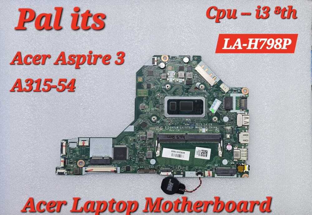 Acer Aspire 3 A315-54 Laptop Motherboard
