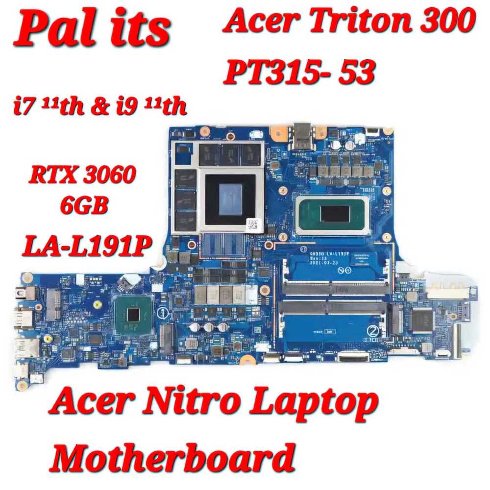 Acer Nitro Laptop Motherboard